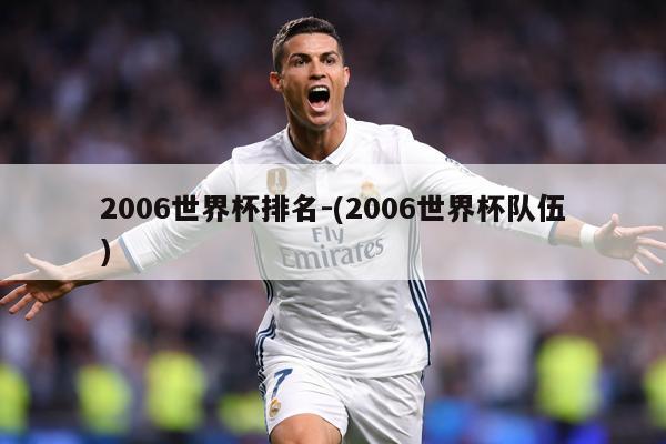 2006世界杯排名-(2006世界杯队伍)